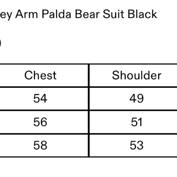 13DE MARZO suit Smiley Arm Palda bear - Picture 3 of 3